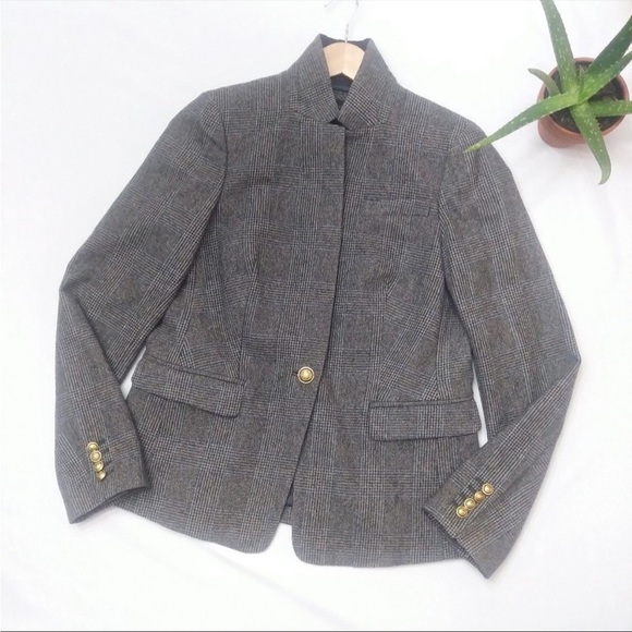 J. Crew Regent Blazer in Glen Plaid - Picture 3 of 9
